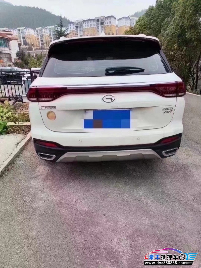 20年传祺GS5轿车抵押车出售