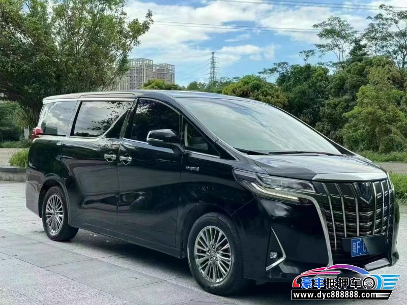 20年丰田埃尔法轿车抵押车出售