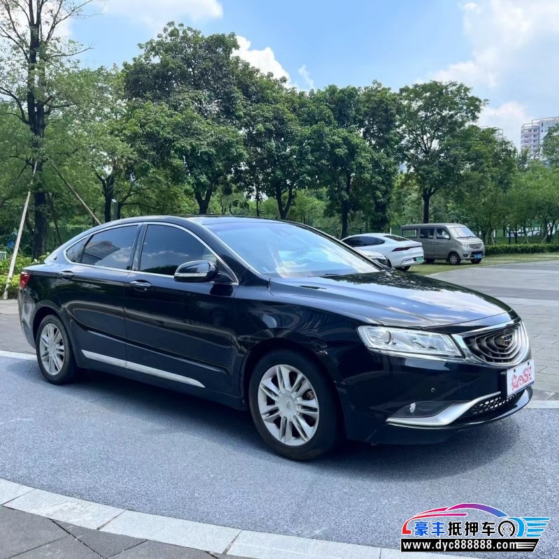 16年吉利博瑞轿车抵押车出售