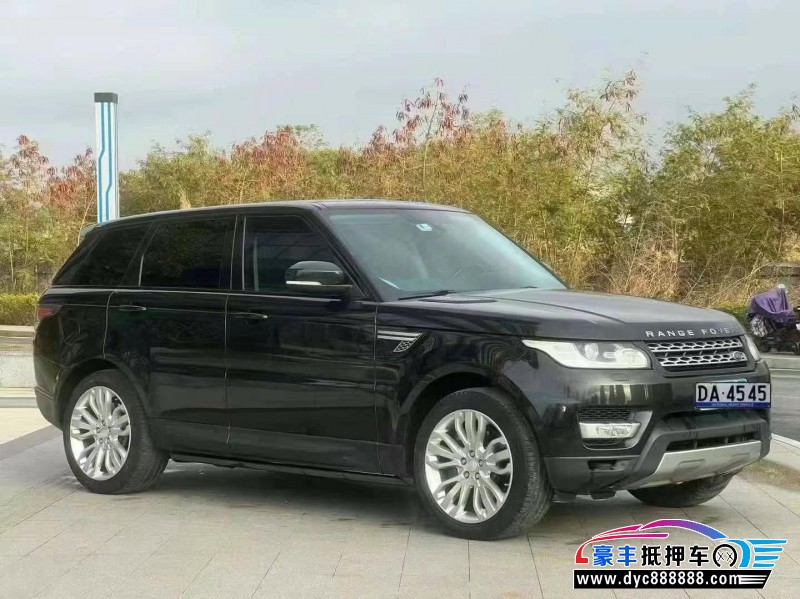 15年路虎揽胜运动轿车抵押车出售