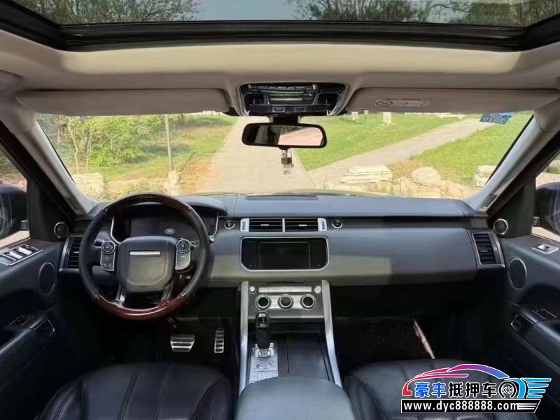 15年路虎揽胜运动SUV抵押车出售