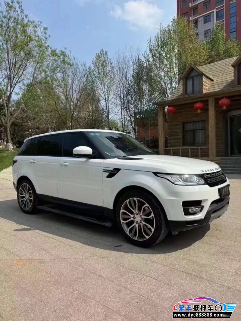 15年路虎揽胜运动SUV抵押车出售