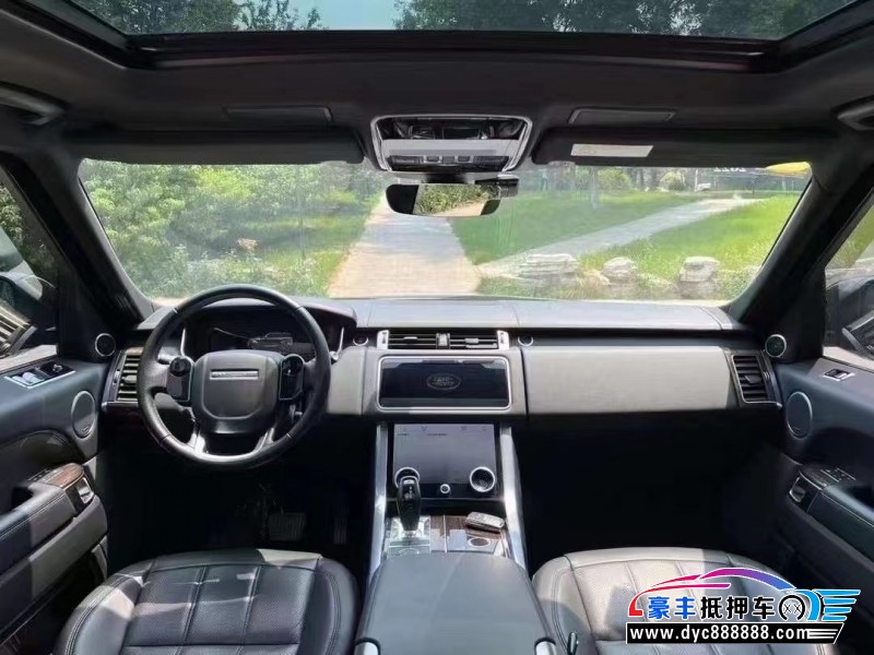 18年路虎揽胜运动SUV抵押车出售