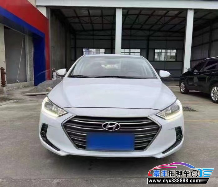 18年现代领动轿车抵押车出售