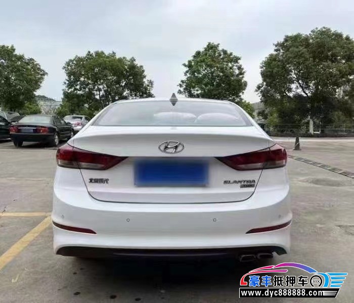 18年现代领动轿车抵押车出售