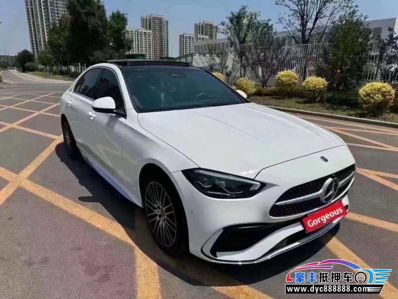 22年奔驰C轿车抵押车出售