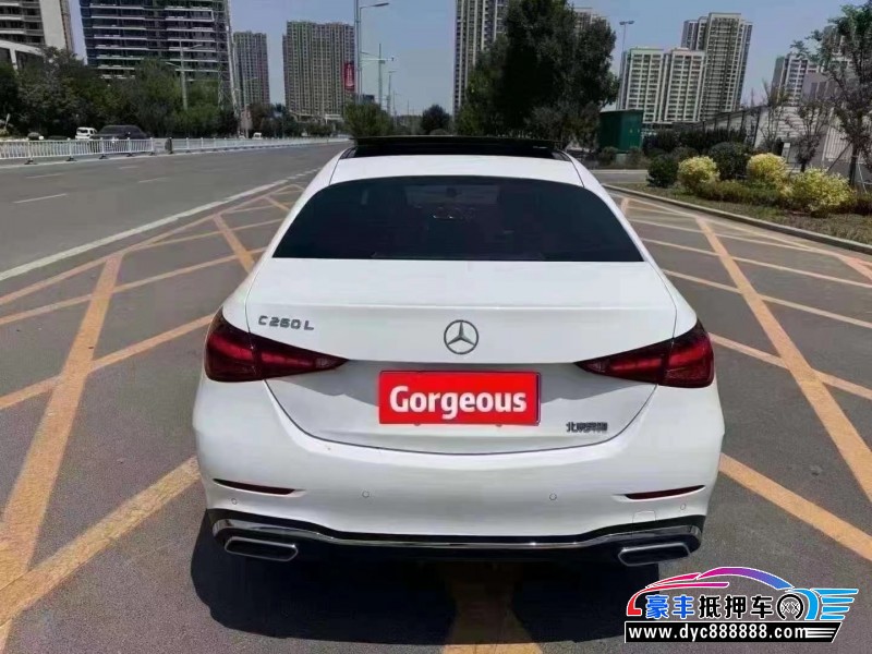 22年奔驰C轿车抵押车出售