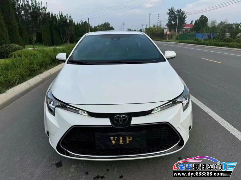 23年丰田雷凌轿车抵押车出售