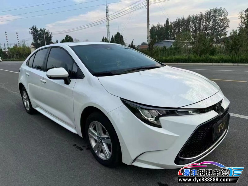 23年丰田雷凌轿车抵押车出售