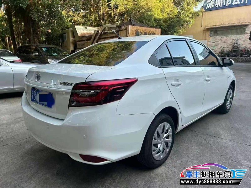 22年丰田威驰轿车抵押车出售