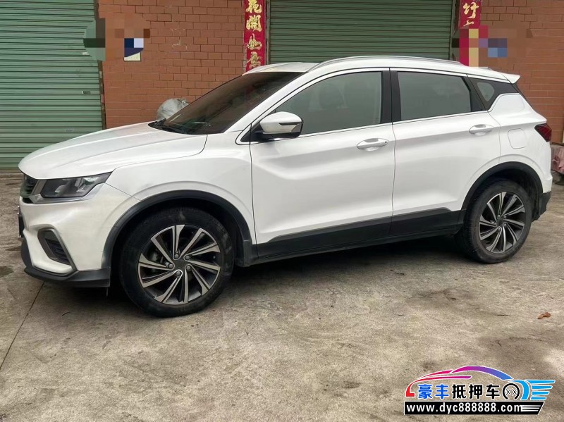 19年吉利缤越轿车抵押车出售