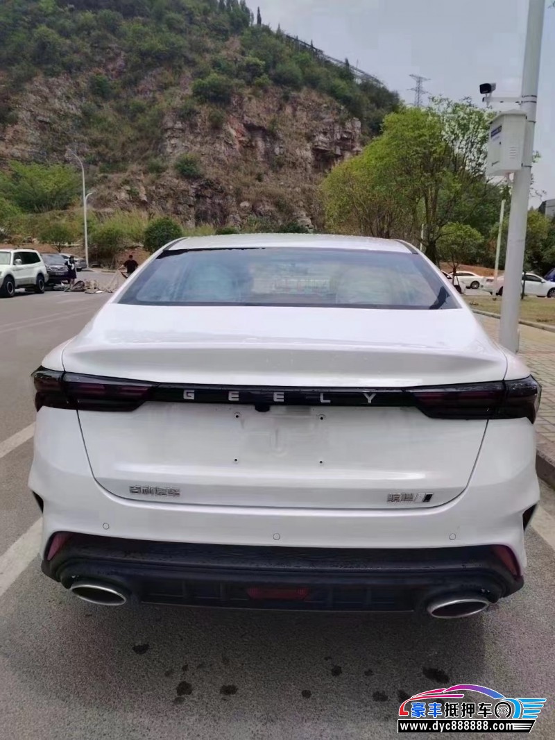 24年吉利缤瑞轿车抵押车出售