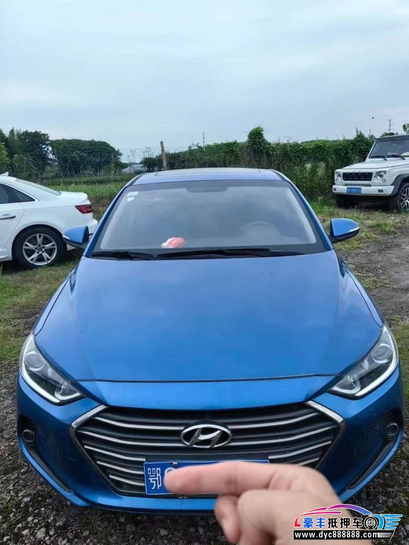 18年现代领动轿车抵押车出售