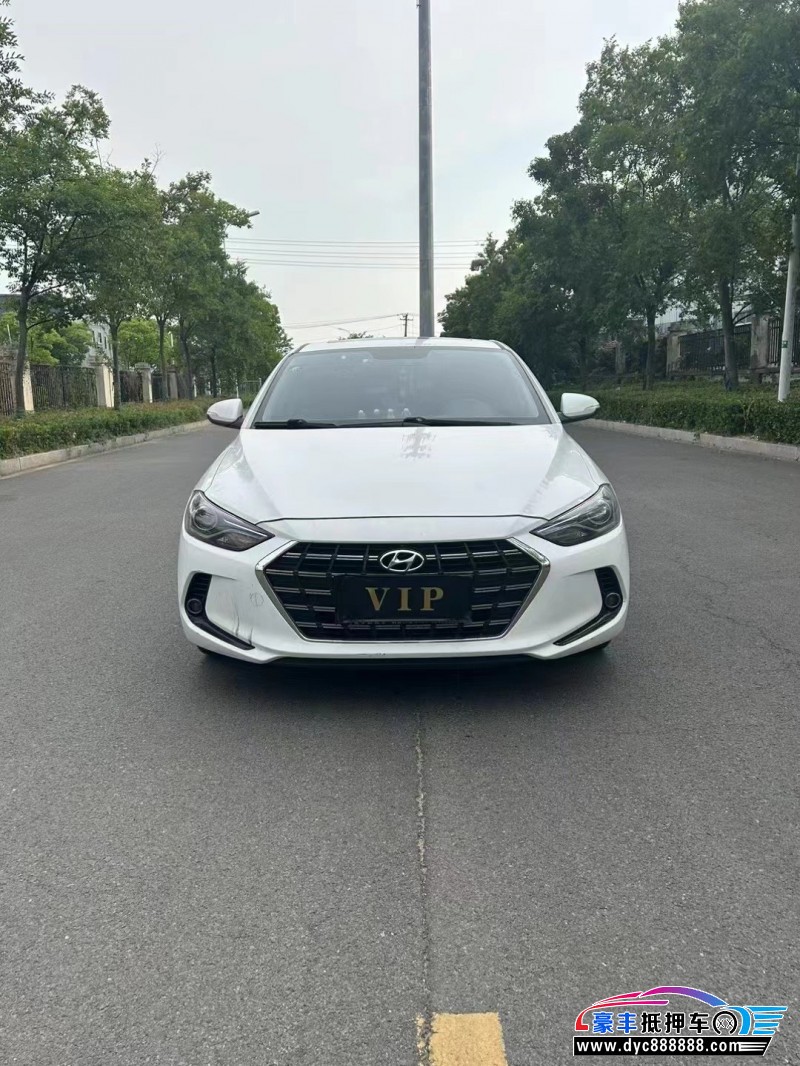 19年现代领动轿车抵押车出售