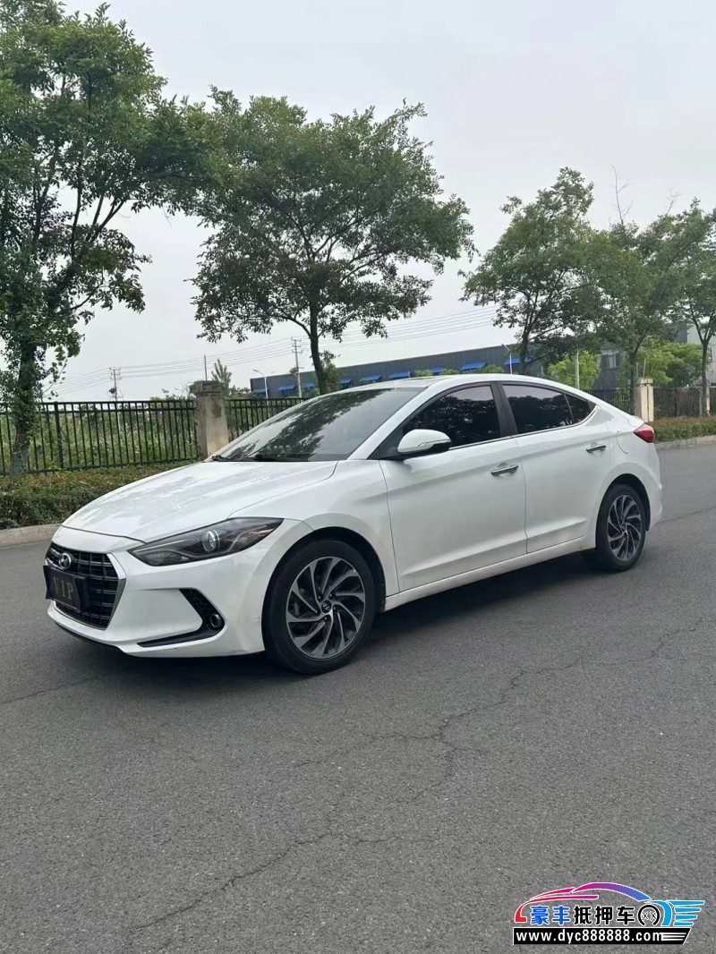 19年现代领动轿车抵押车出售