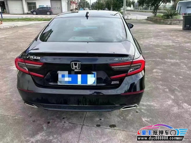 22年本田雅阁轿车抵押车出售