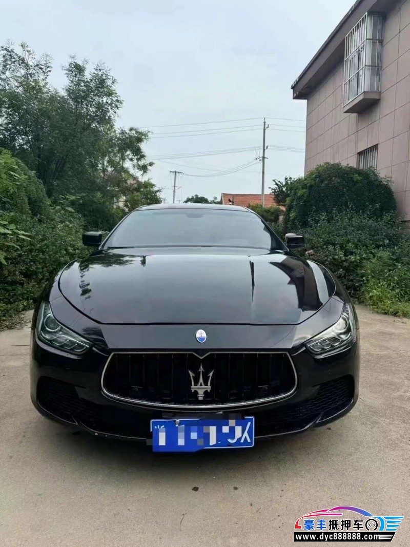 14年玛莎拉蒂Ghibli轿车抵押车出售