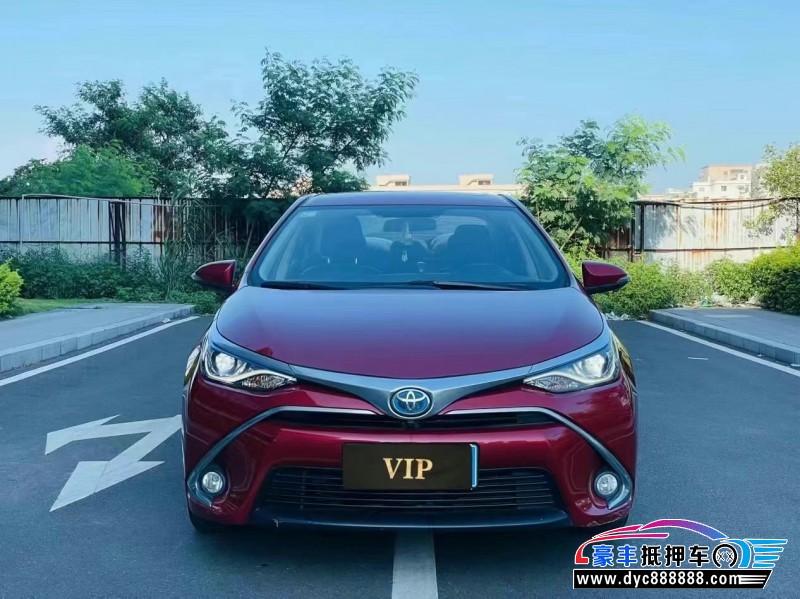 16年丰田雷凌轿车抵押车出售