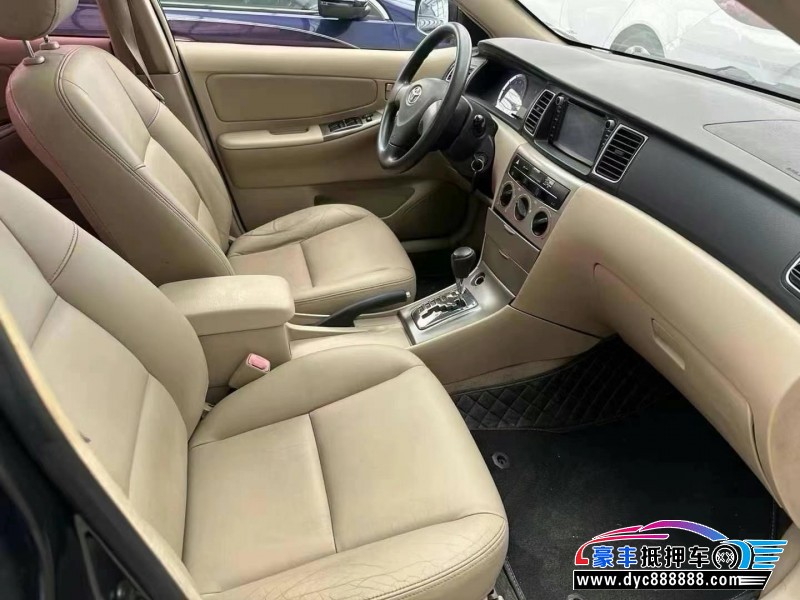 13年丰田花冠轿车抵押车出售