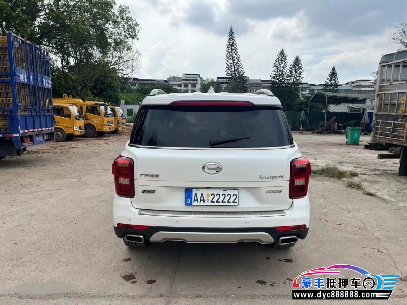 18年传祺GS8轿车抵押车出售