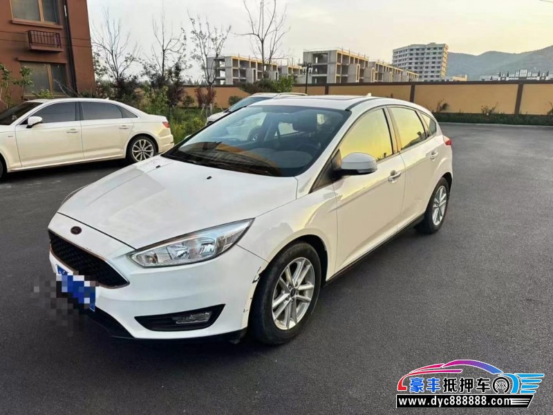 19年福特福克斯轿车抵押车出售