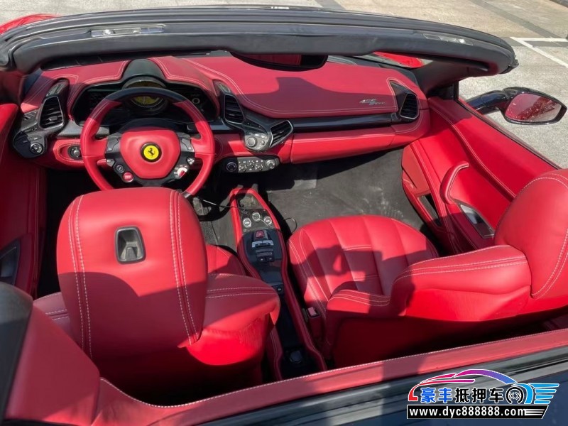 16年法拉利458 Spider轿车抵押车出售