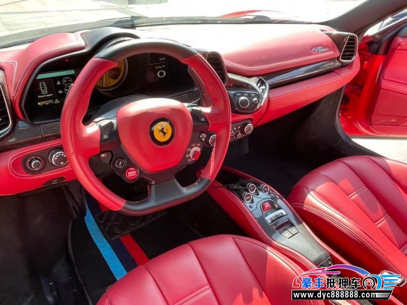 16年法拉利458 Spider轿车抵押车出售