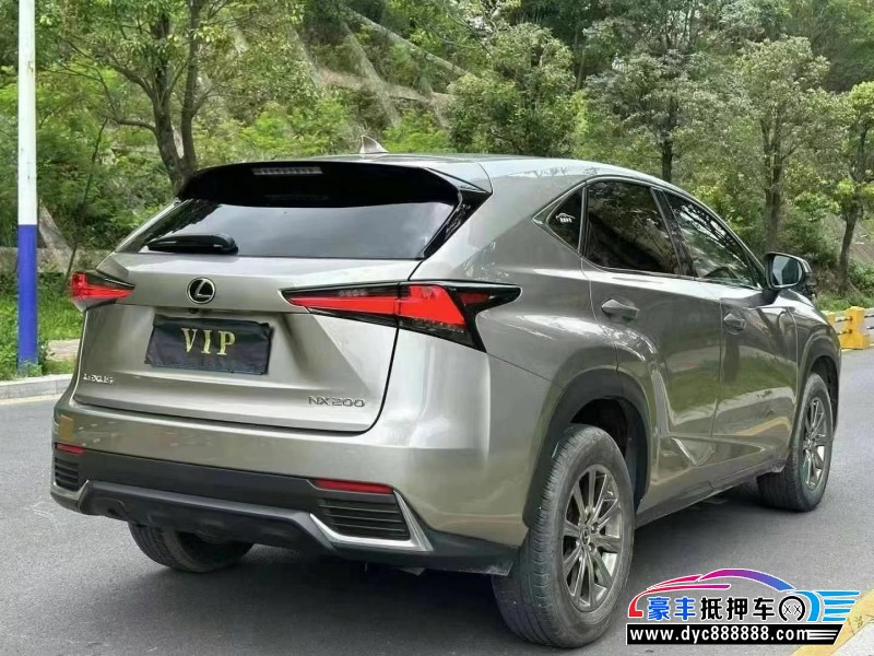 21年雷克萨斯NX轿车抵押车出售