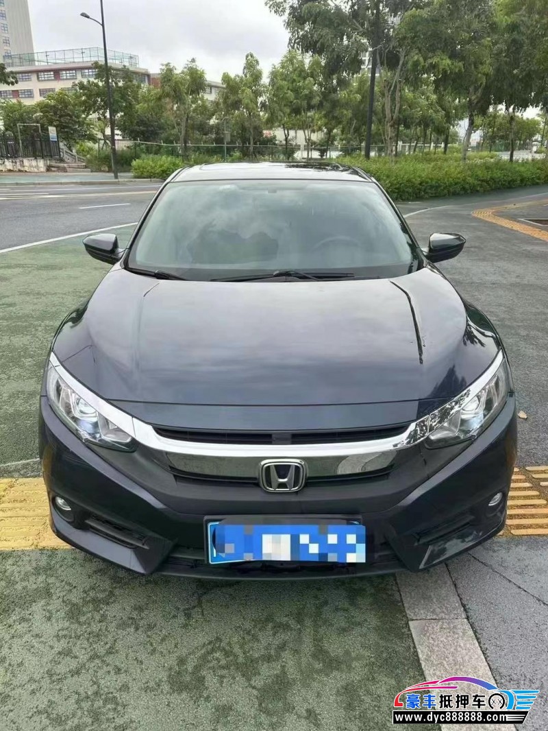 19年本田思域轿车抵押车出售