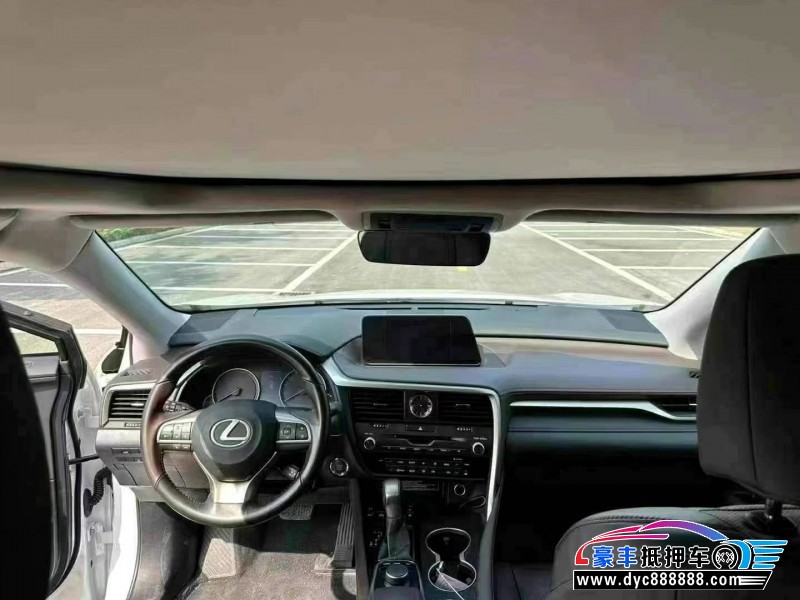 19年雷克萨斯RX轿车抵押车出售