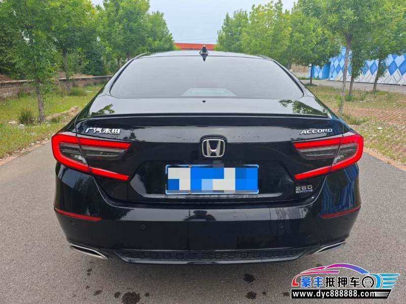 22年本田雅阁轿车抵押车出售