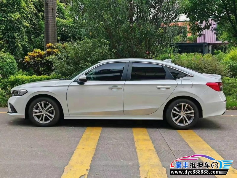 22年本田思域轿车抵押车出售