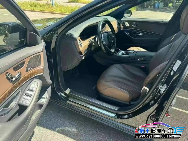 17年奔驰S轿车抵押车出售