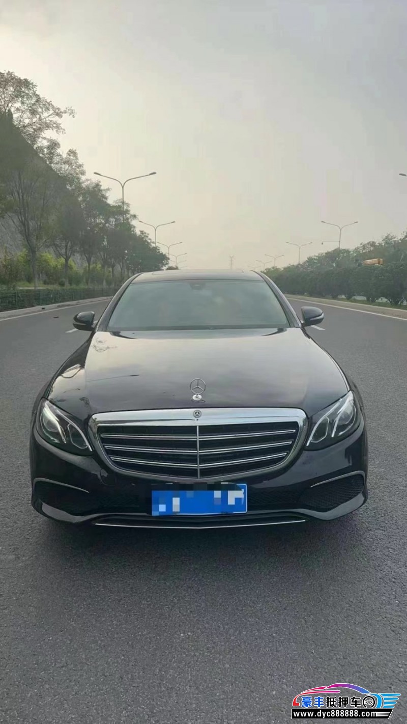 18年奔驰E轿车抵押车出售