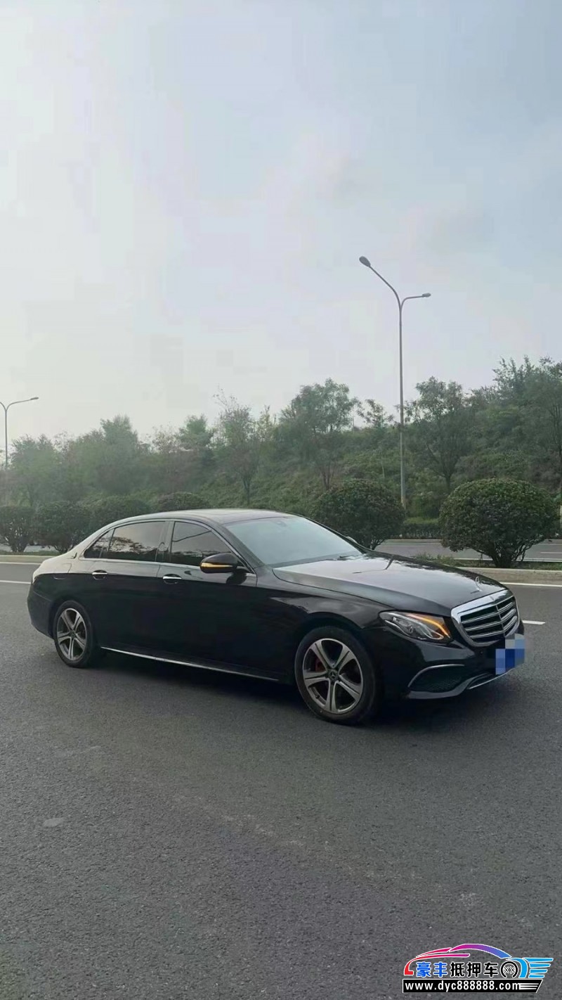 18年奔驰E轿车抵押车出售