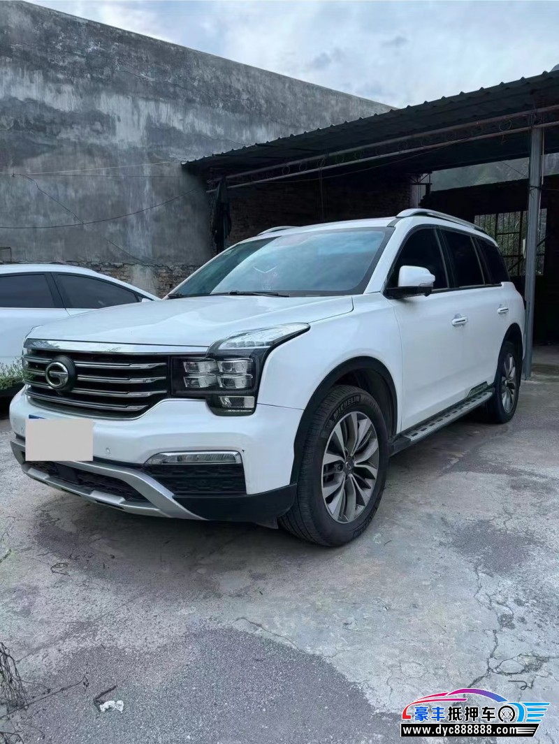 19年传祺GS8轿车抵押车出售