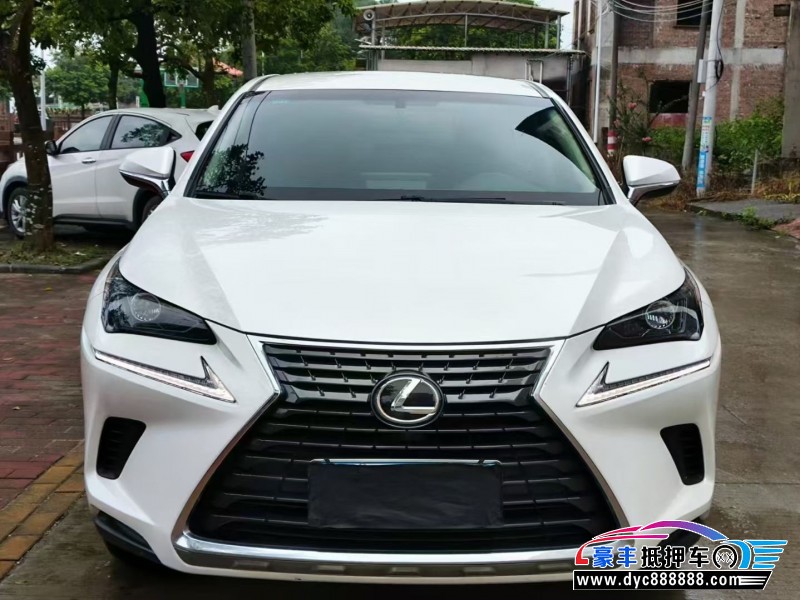 18年雷克萨斯NX轿车抵押车出售