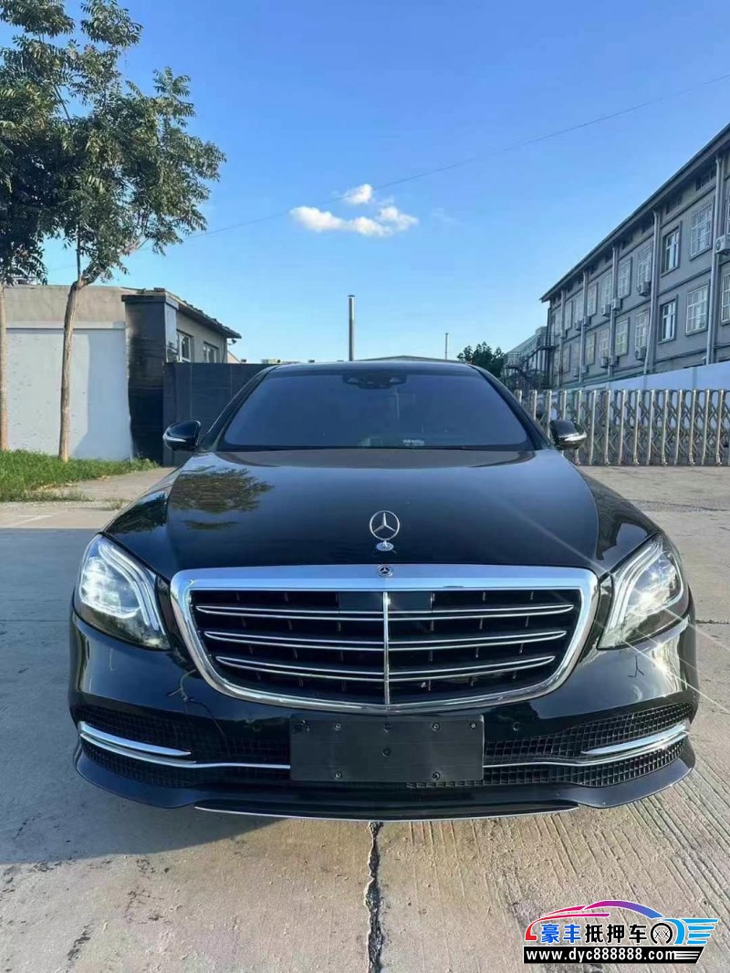 18年奔驰S轿车抵押车出售