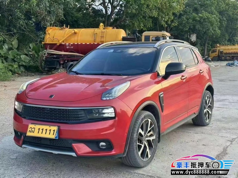 19年领克01轿车抵押车出售