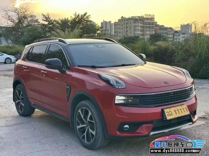 19年领克01轿车抵押车出售