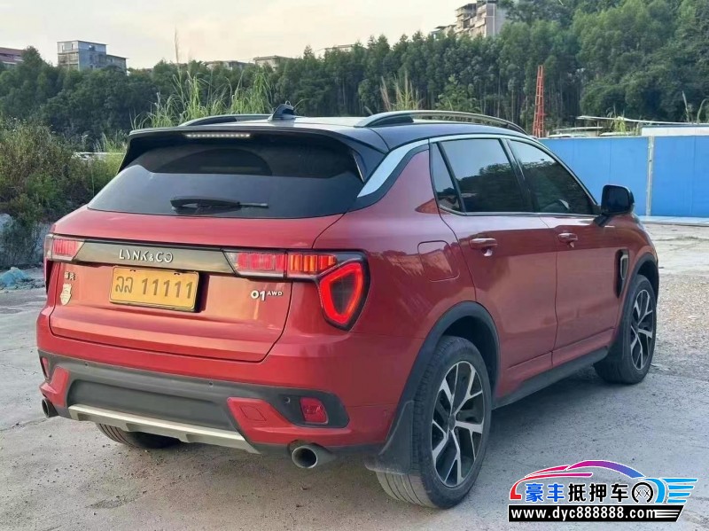 19年领克01轿车抵押车出售