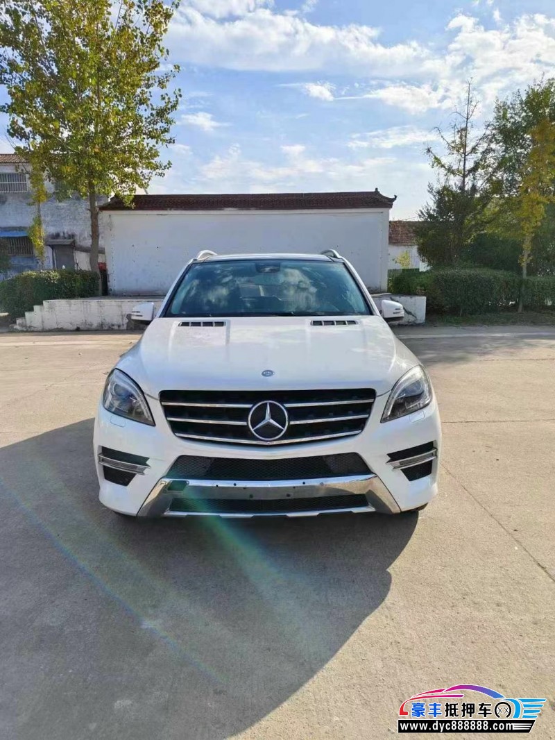 15年奔驰ML轿车抵押车出售