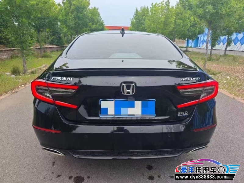 22年本田雅阁轿车抵押车出售