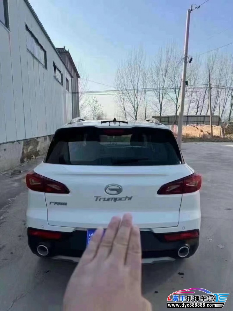 19年传祺gs3轿车抵押车出售