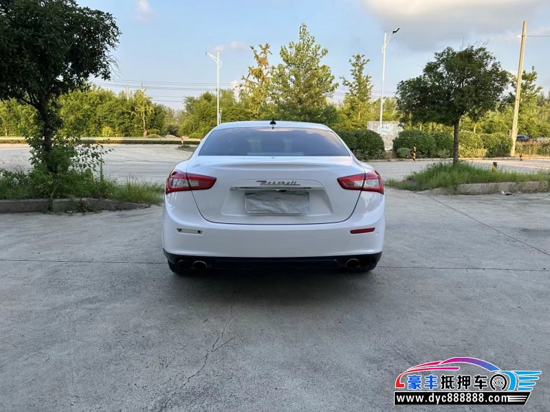 17年玛莎拉蒂Ghibli轿车抵押车出售