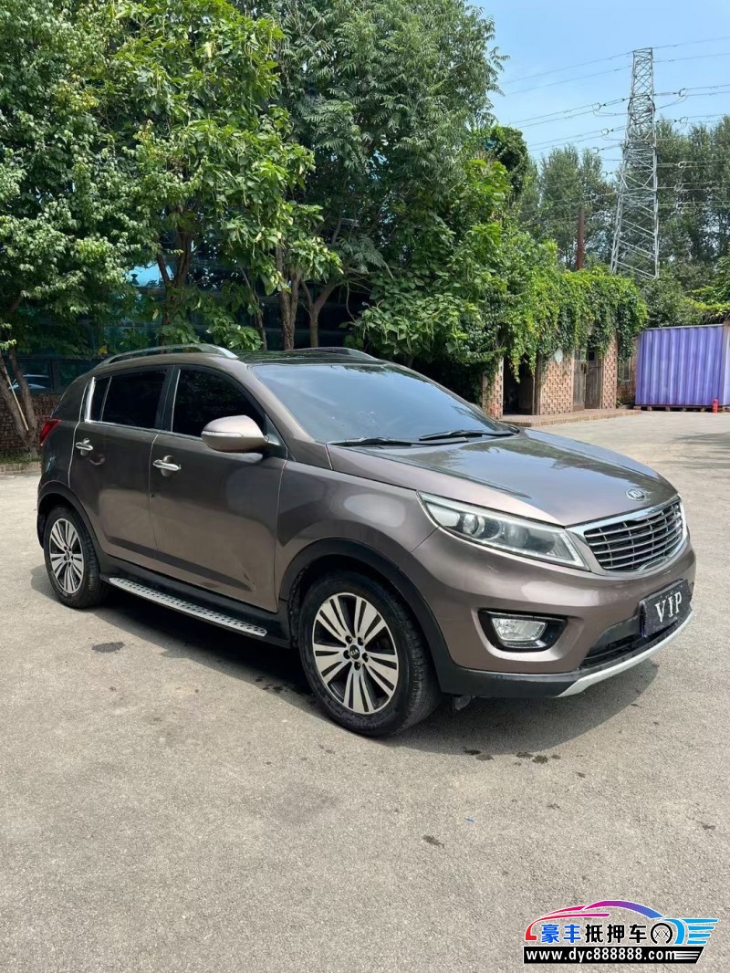 15年起亚智跑轿车抵押车出售