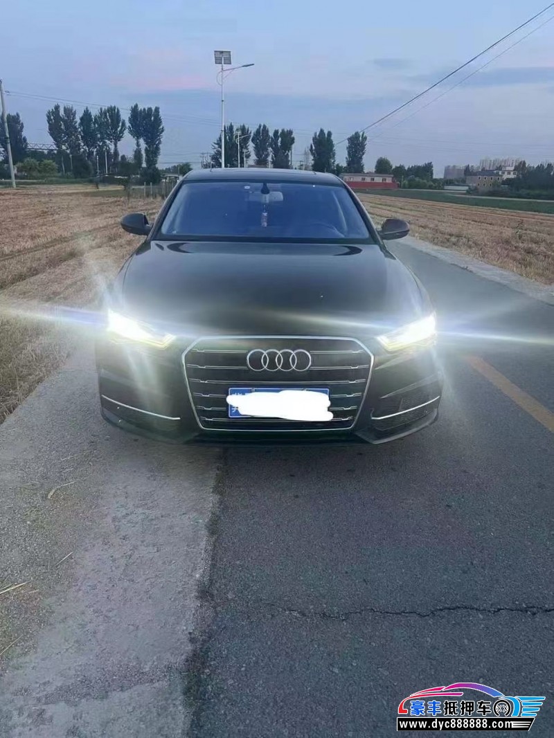 18年奥迪A6L轿车抵押车出售