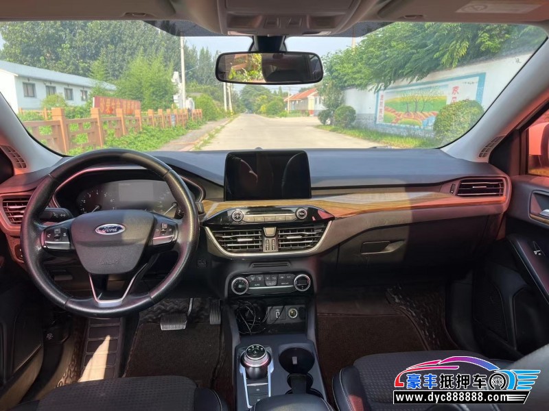 19年福特福克斯轿车抵押车出售