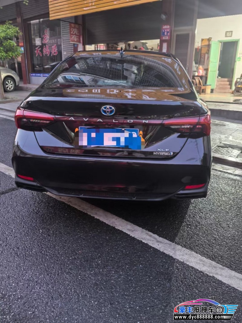 21年丰田亚洲龙轿车抵押车出售