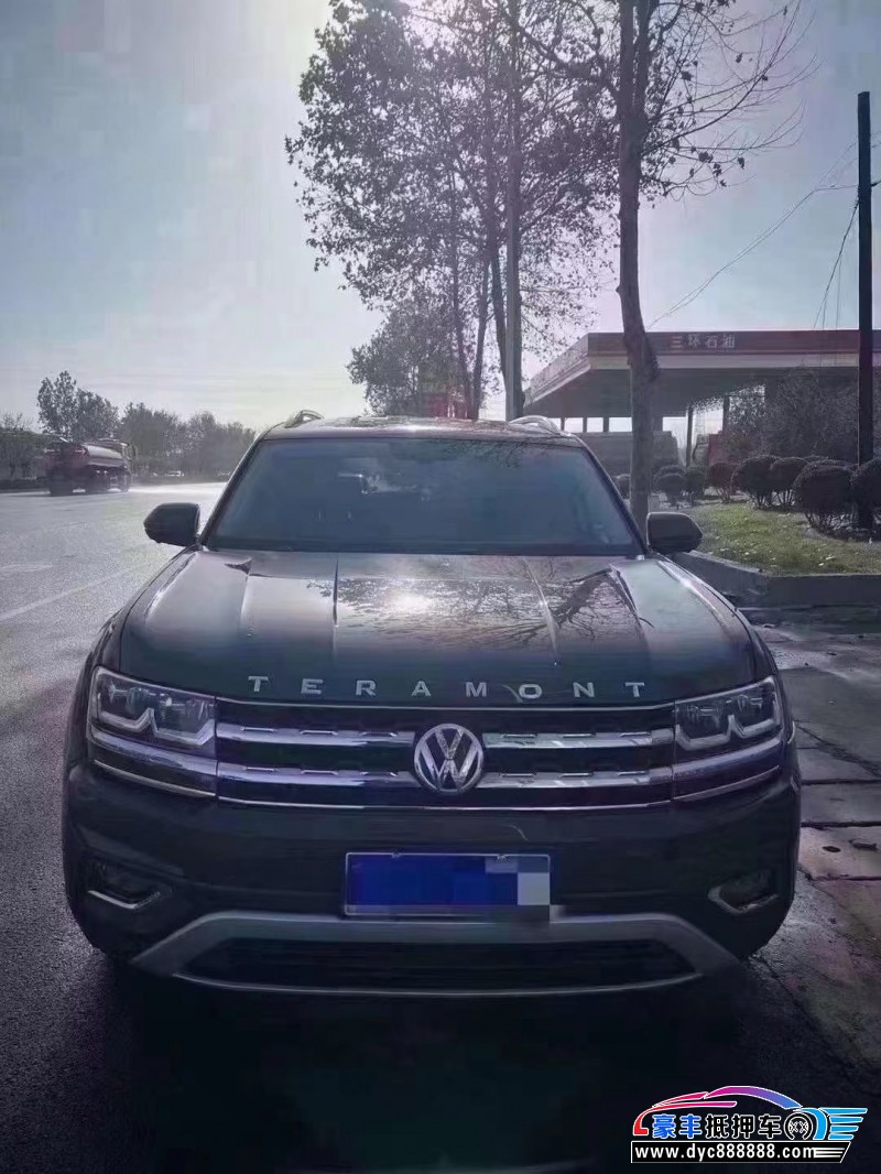 17年大众途昂SUV抵押车出售